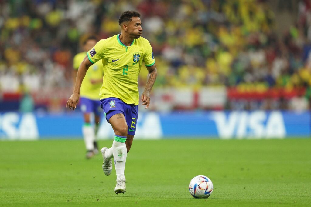 Danilo er tilbage for Brasilien, når de møder Sydkorea mandag aften