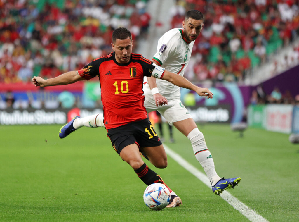 Eden Hazard har valgt at stoppe på det belgiske landshold