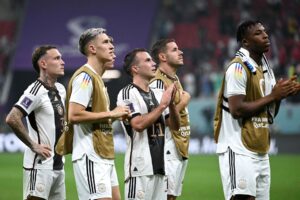 Tyskland ude af VM, VM 2022, VM Qatar, Tyskland landshold.