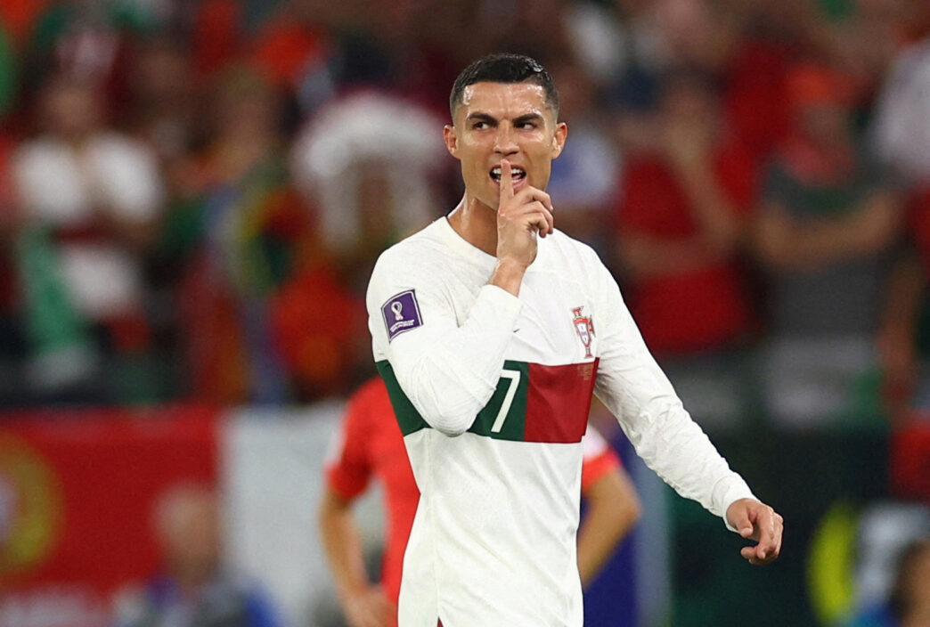 Cristiano Ronaldo bad sydkoreaner holde kæft. Du har ingen autoritet. VM 2022 Qatar. Portugal Sydkorea