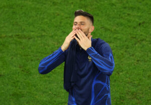 Olivier Giroud har haft mange prominente holdkammerater gennem sin karriere, men Kylian Mbappé overgår dem alle.