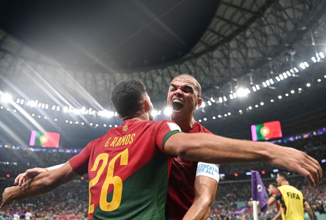 Portugal bringer sig i front med 1-0 mod Schweiz på sandt drømmemål