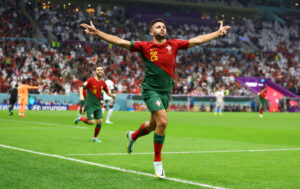 Gonçalo Ramos har tegnet sig for et hattrick for Portugal i ottendedelsfinalen mod Schweiz
