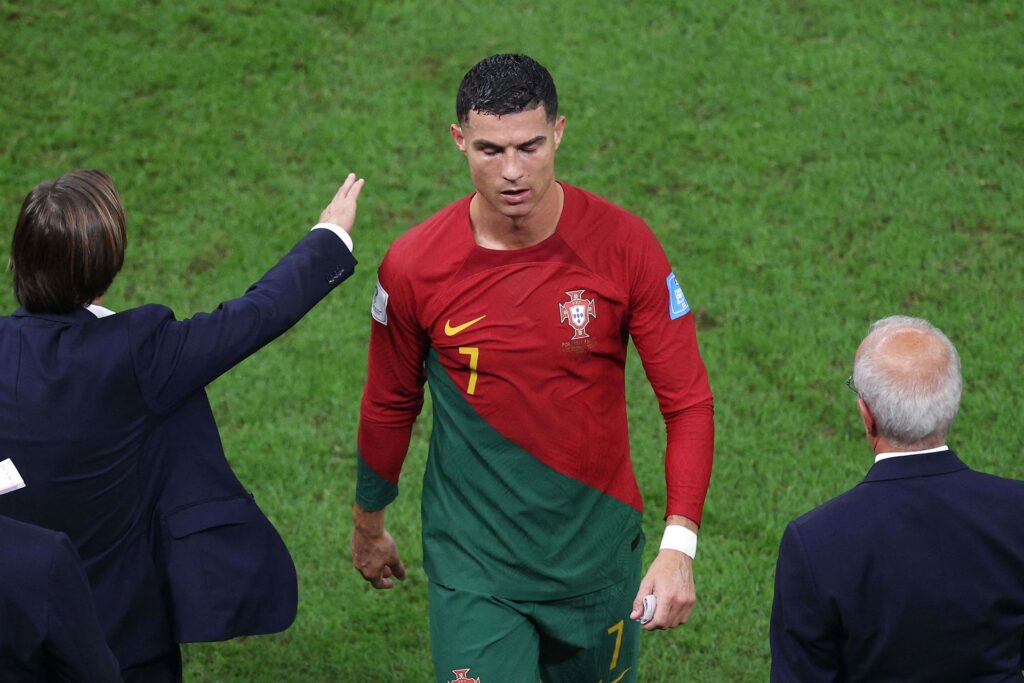 Portugal-Marokko, Portugal startopstilling, VM 2022, VM-kvartfinale, Cristiano Ronaldo.