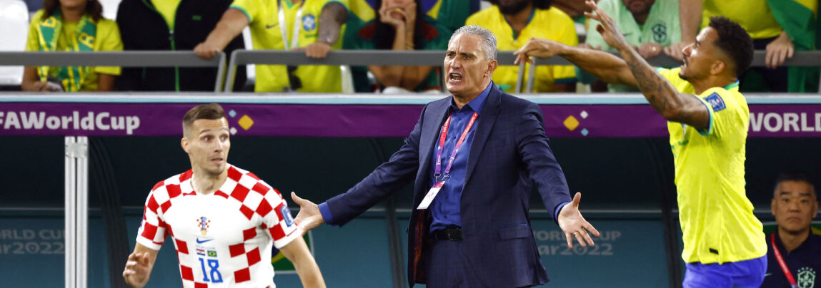 Den brasilianske landstræner, Tite, stopper som manden i spidsen for Brasilien efter kvartfinalenederlaget til Kroatien ved VM.