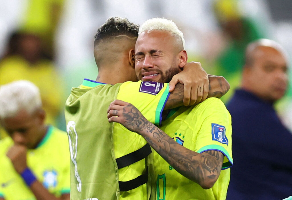 Neymar var grådkvalt efter Brasiliens exit ved VM