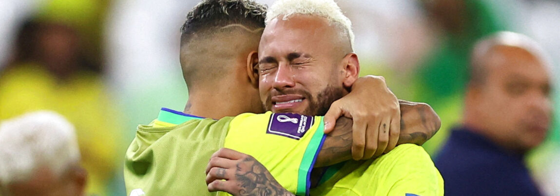 Neymar var grådkvalt efter Brasiliens exit ved VM