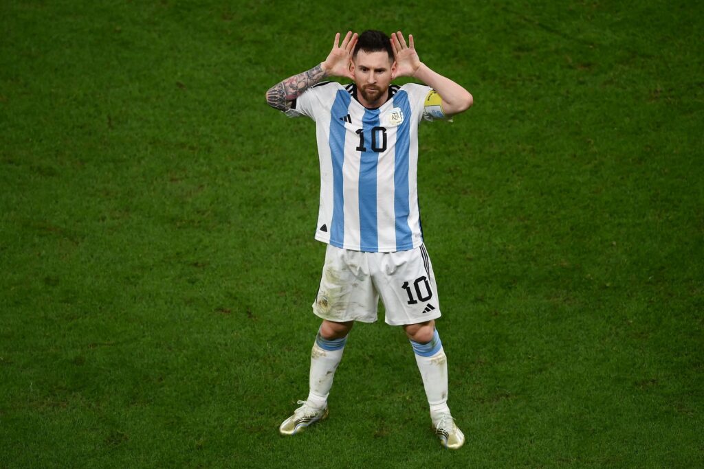 Lionel Messi scorer mod Holland