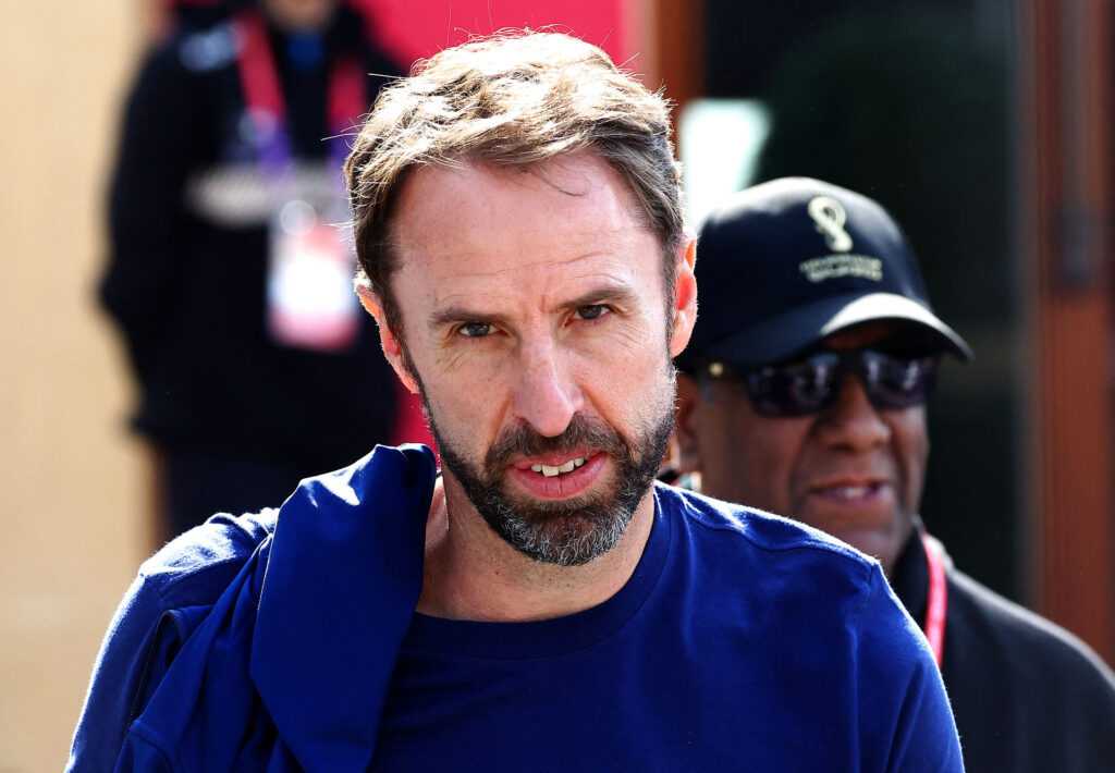 Gareth Southgate har fået kritik efter det engelske landsholds exit fra VM i Qatar.