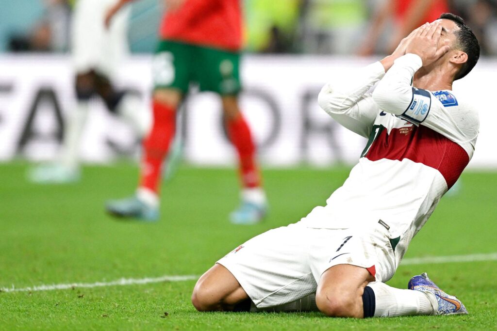 Ronaldo var grædefærdig efter han og resten af Portugals mandskab blev sendt hjem fra VM.
