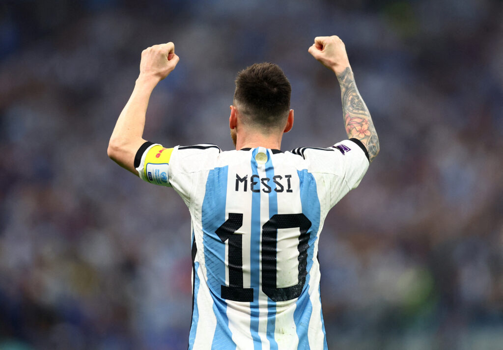 Lionel Messi spiller sidste VM for Argentina. VM 2022 Qatar.