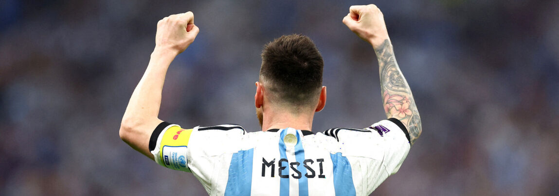 Lionel Messi finaler gennem historien.