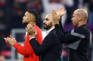 Marokkos landstræner Walid Regragui var ærgerlig over resultatet, men stolt over præstationen mod Frankrig i semifinalen ved VM.