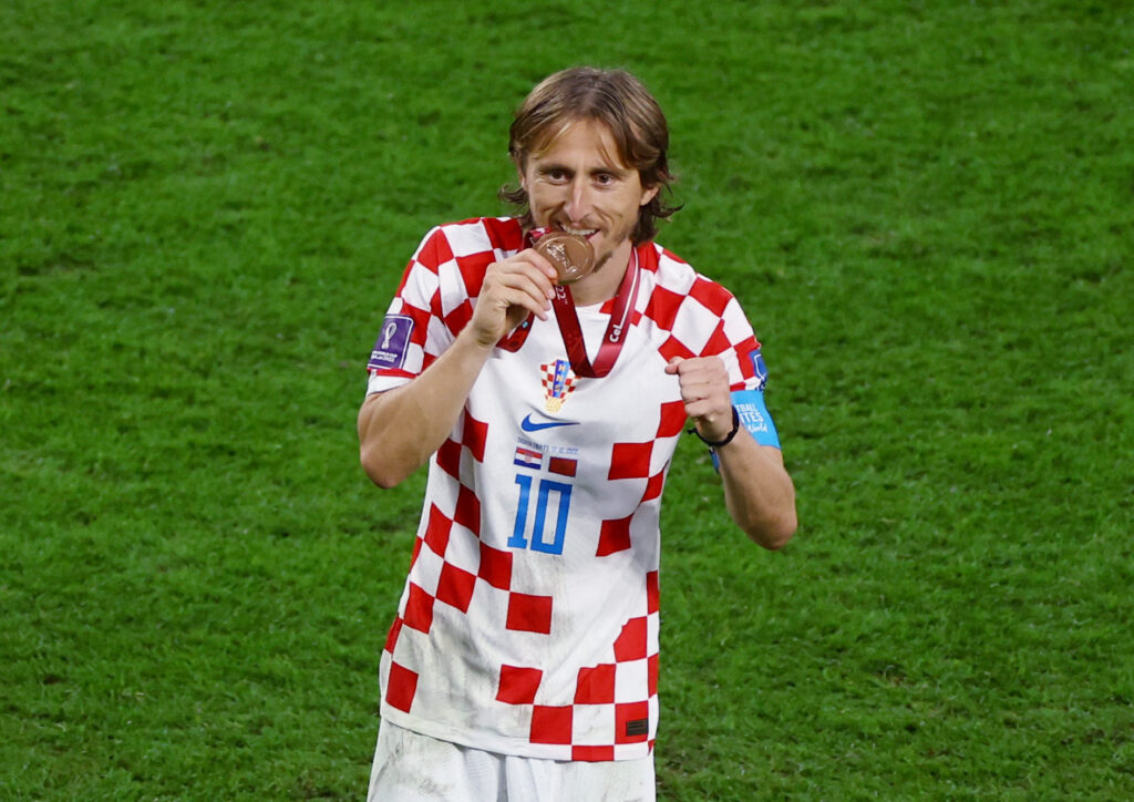 Luka Modric fortsætter på Kroatiens landshold.