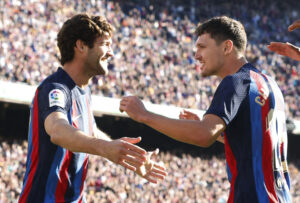 FC Barcelona - Espanyol Andreas Christensen assist