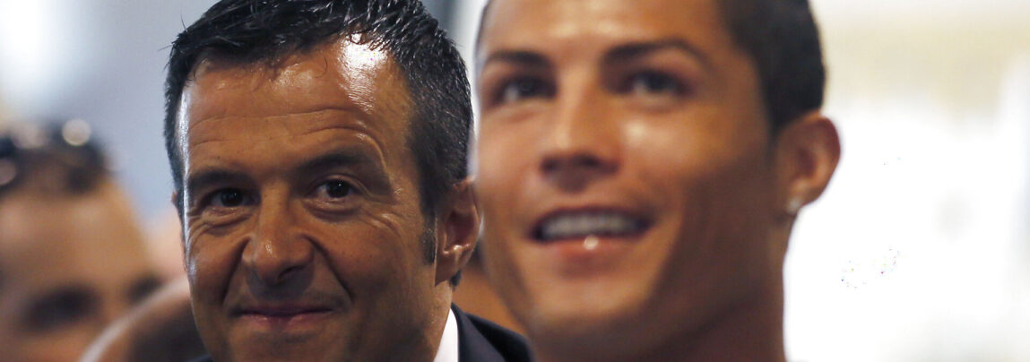 Spændinger mellem Cristiano Ronaldo og dennes agent, Jorge Mendes, har nu, angiveligt, ført til en skilsmisse mellem de to.