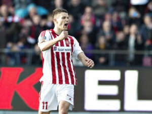 Nicklas Helenius har to gange tidligere repræsenteret AaB i Superligaen.