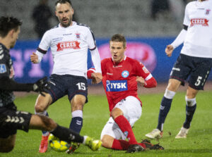 Oliver Lund scorede i AGF's testkamp i Spanien.