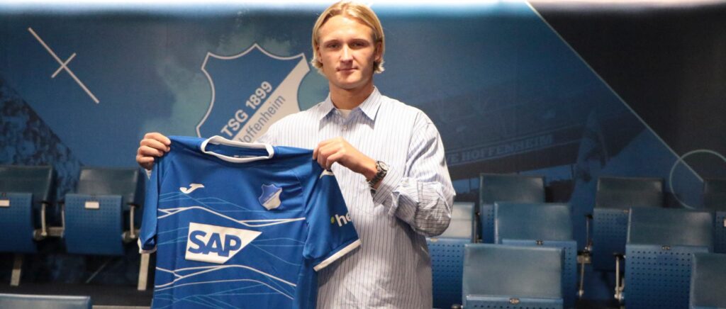 Kasper Dolberg skiftede tidligere på måneden til tyske Hoffenheim, som har sikret sig en købsoption på danskeren.