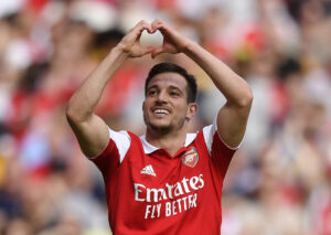 Cedric Soares skifter til Fulham på en lejekontrakt.