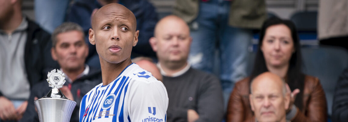 OB har solgt Ayo Simon Okosun til Vendsyssel i den næstebedste danske række NordicBet Ligaen.