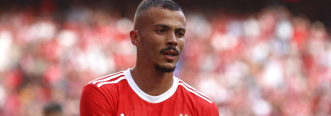 F.C. København smider angiveligt 15 millioner kroner efter Benfica-spilleren Diogo Goncalves,.