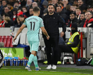 Roberto De Zerbi understreger at Birghtons Leandro Trossard må forstå, at han er chefen.