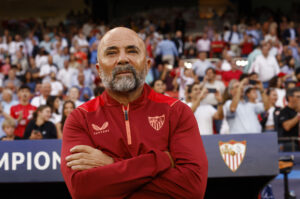 Jorge Sampaoli i spidsen for Sevilla.
