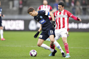 AaB er angiveligt i færd med at hente Silkeborg IF's Nicklas Helenius.