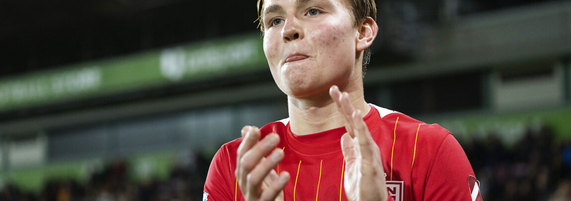 Andreas Schjelderup havde et godt efterår i Superligaen for FC Nordsjælland. Fremover skal han spille for Benfica.