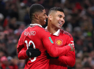 Erik ten Hag roser Marcus Rashford.