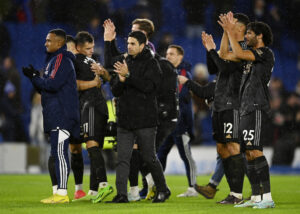 Arsenal er godt på vej til at vinde Premier League.