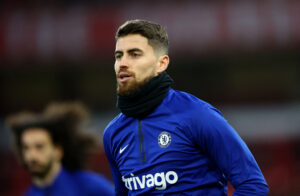 Arsenal har mere eller mindre hentet italienske Jorginho i Chelsea, viser et billede fra sociale medier.