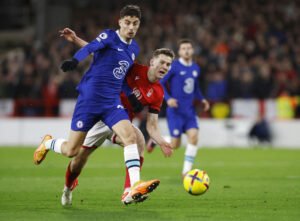 Chelsea gæster Nottingham Forest i Premier League.