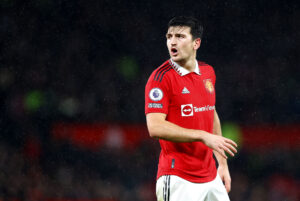 Harry Maguire blev i flere medier rygtet på vej fra Manchester United til Aston Villa, men nu skydes rygtet ned.