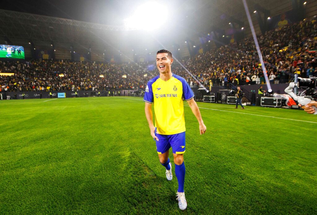Cristiano Ronaldos debut for Al Nassr lader vente på sig.