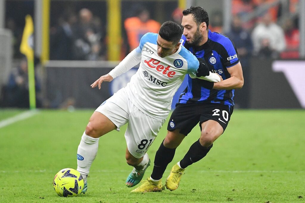Serie A, Napoli-Inter.