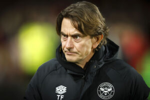 David Raya skal ikke fra Brentford til Tottenham denne vinter, fortæller Thomas Frank.