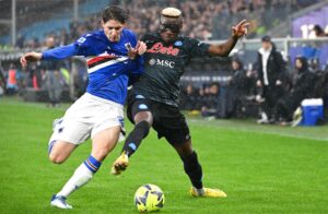 Førerholdet fra den italienske Serie A, Napoli, søgrede søndag for at komme tilbage på sejrskurs, da de gæstede sampdoria.