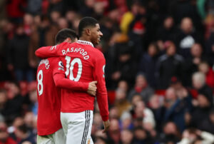 Marcus Rashford er den første Manchester United-spiller til at score i syv kampe i streg siden Cristiano Ronaldo.