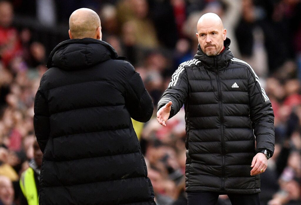 Erik ten Hag forstår Manchester Citys frustrationer over udligningsmålet.