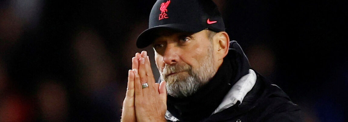 Jürgen Klopp kalder nederlaget til Brighton for et lavpunkt i hans tid som Liverpool-manager.