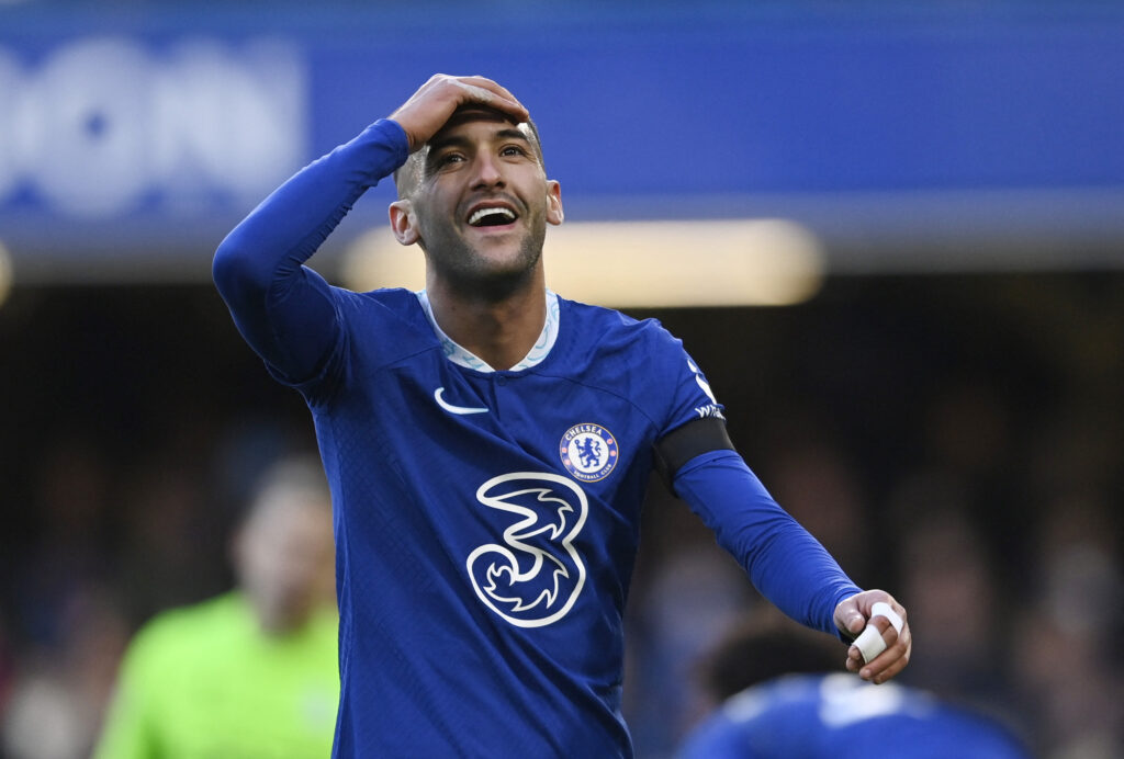 Everton jagter Hakim Ziyech Chelsea.