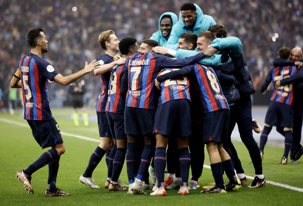 FC barcelona vandt over Real Madrid i Super Cuppen.