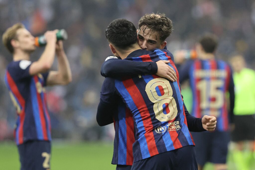 Gavi og Pedri kom begge på måltavlen for FC Barcelona mod Real Madrid.