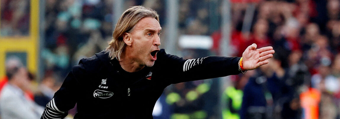 Serie A klubben Salernitana genansætter Davide Nicola efter to dage