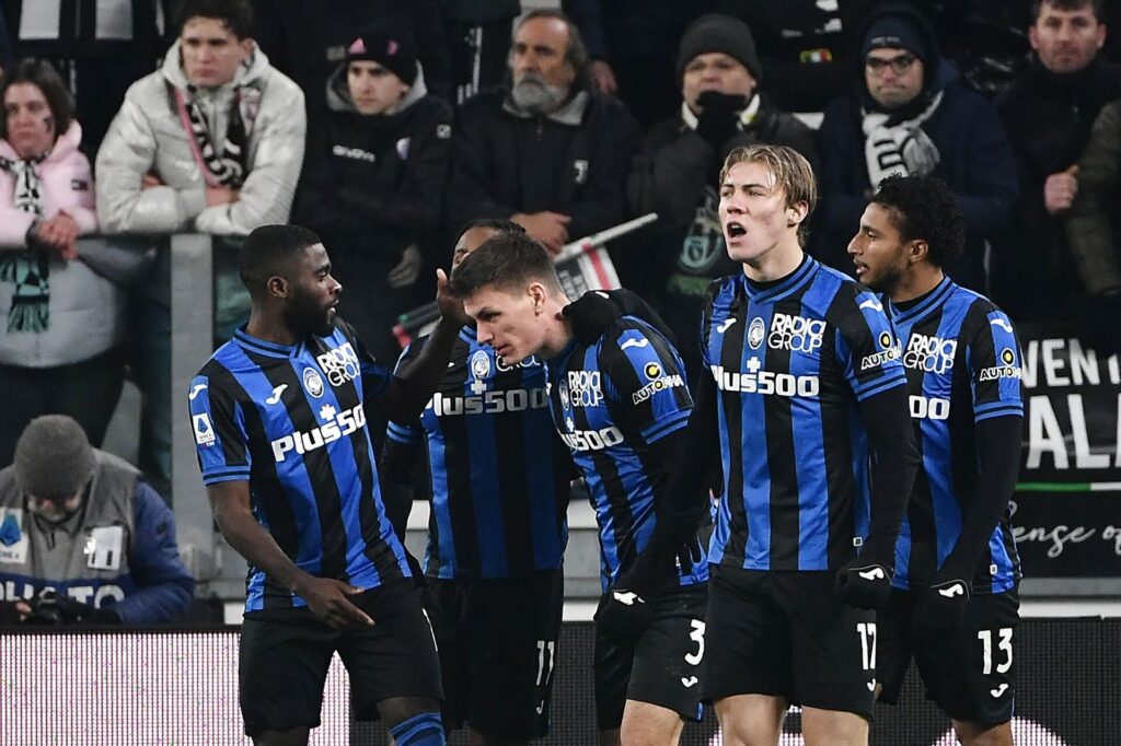 Joakim Mæhle og Rasmus Højlund var begge med for Atalanta mod Juventus i Serie A.