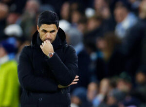 Mikel Arteta vil se forbedringer på søndag.