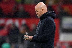 Erik ten Hag er træt af Christian Eriksens skade.