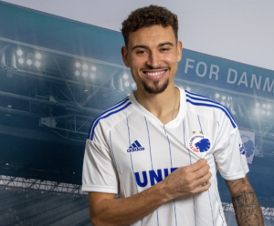 Jordan Larsson er ny spiller i F.C. København.